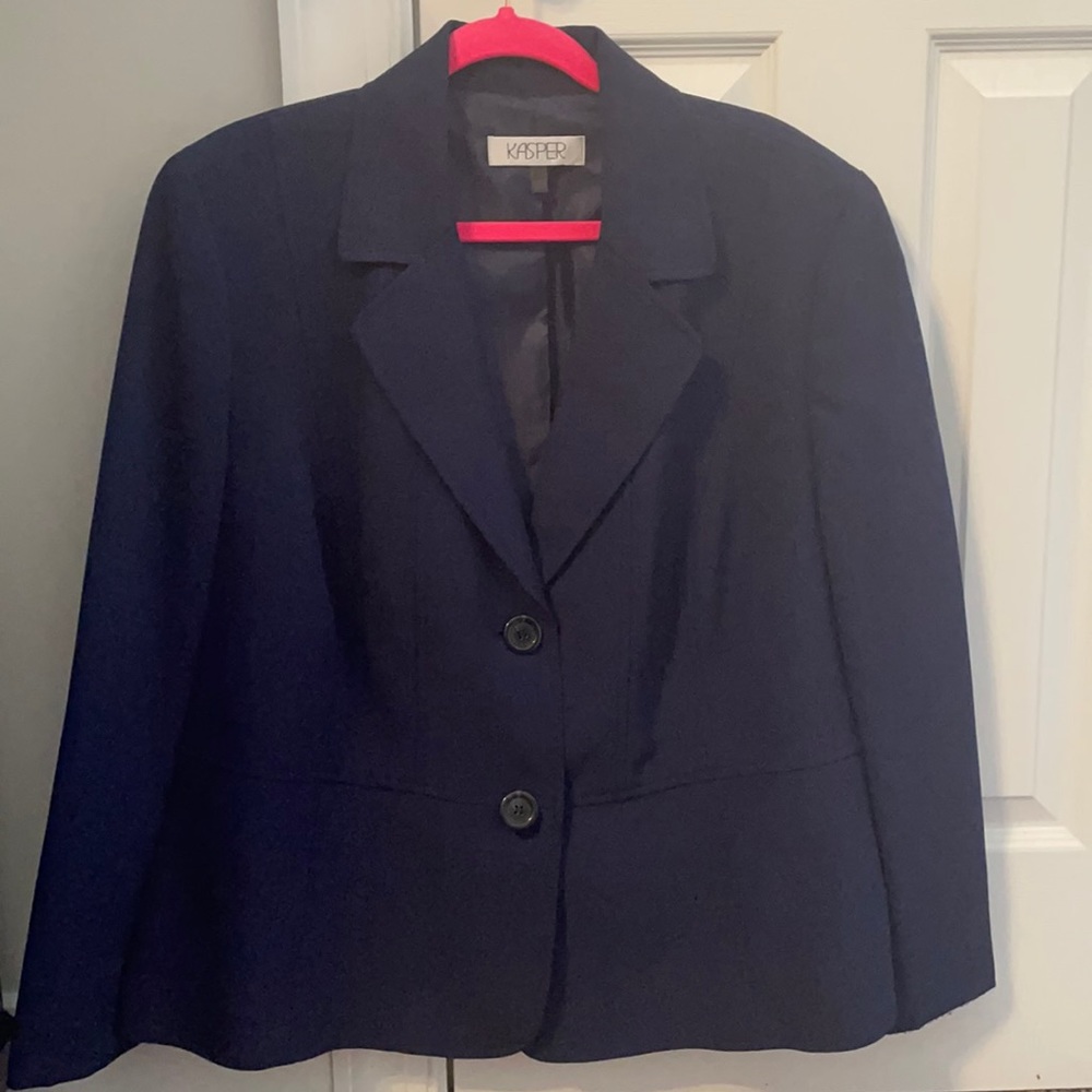 Navy suit jacket or blazer